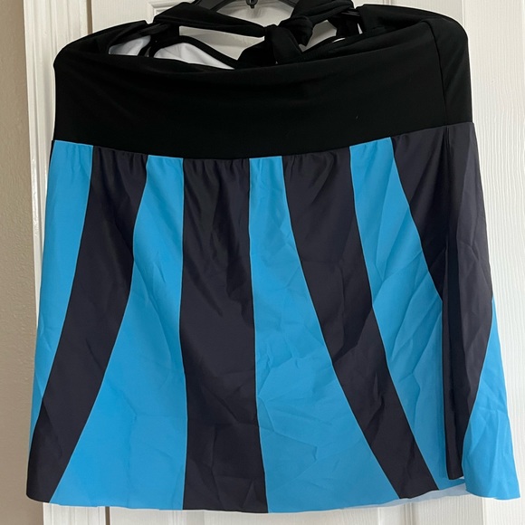 Babydoll tankini with boyshort bottoms. - Picture 3 of 3